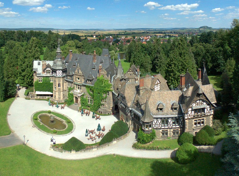 Luftaufnahme Schloss Rauischholzhausen