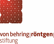 Logo der Behring-Röntgen-Stiftung: roter Kasten, darunter Stiftungsname