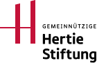 Logo der Hertie-Stiftung: Großes H - Gemeinnützige Hertie Stiftung