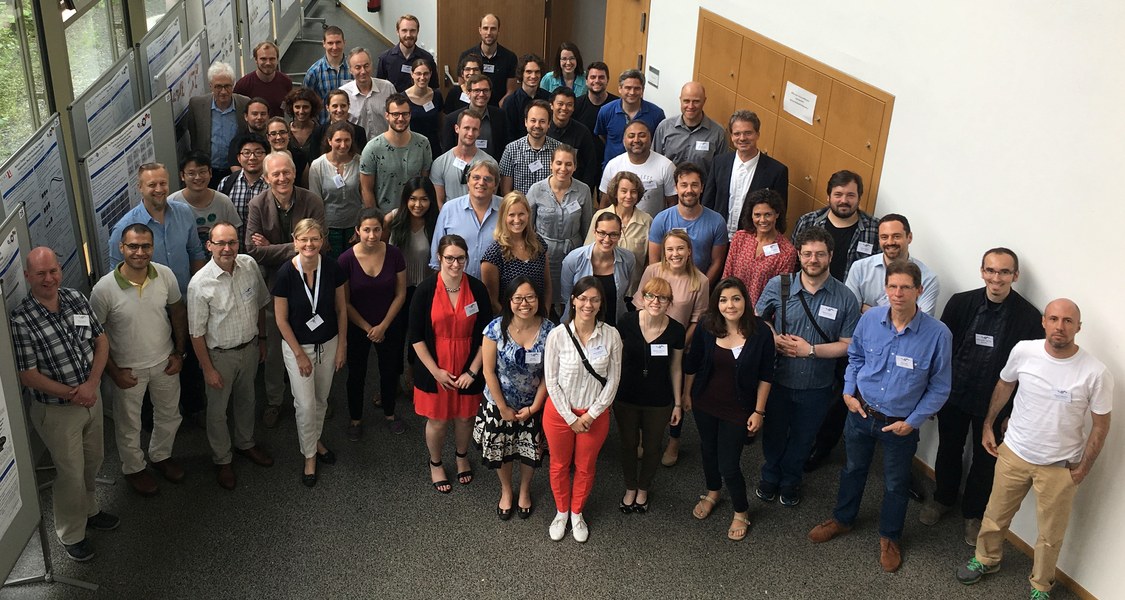 Group photograph of international research training group "The Brain in Action" participants